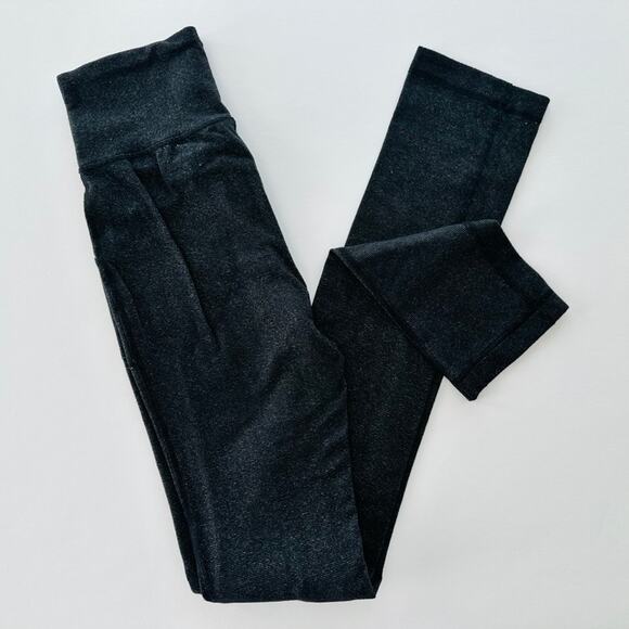 Lululemon Skinny Will Pant Wee Stripe Black Heathered Size 2 Straight Leg Retro - Picture 4 of 10